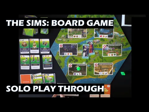 Sims Board Game Solo Play Through