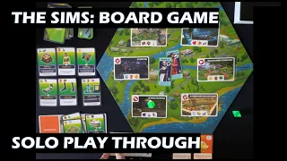 Sims Board Game Solo Play Through
