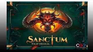 Sanctum Board Game Playthrough - Panik Games Showcase