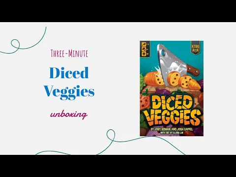 Diced Veggies - 3-Minute Unboxing