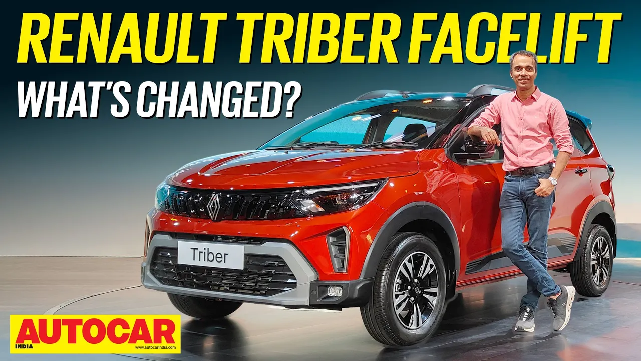 2025 Renault Triber facelift - All details on Renault's revamped 7-seater | Walkaround|Autocar India