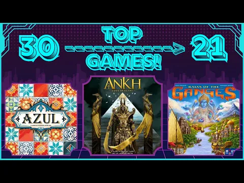 GIVEAWAY) #30 - #21 Favorite Games of All Time! (2024)