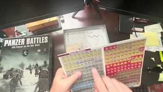 SCS Panzer Battles Unboxing