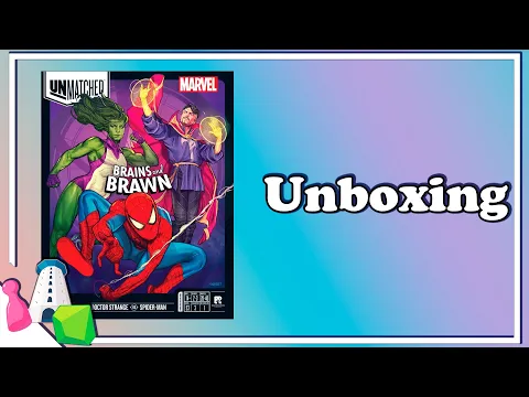🕷️Unboxing UnMatched Marvel: Brains and Brawn