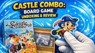 CASTLE COMBO board game unboxing @boardgameworld