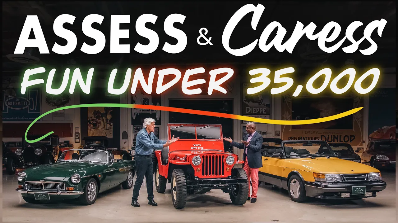 Fun Under $35,000 | Assess and Caress with Donald Osborne & Jay Leno