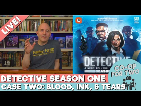 Detective Season One - Case 2 (Blood, Ink, and Tears) - Live Playthrough