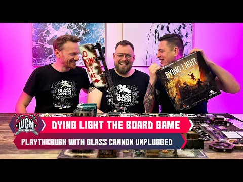 Dying Light Board Game playthrough with Glass Cannon Unplugged team