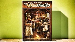 Die Glasstrasse - Brettspiel Test - Board Game Review #34
