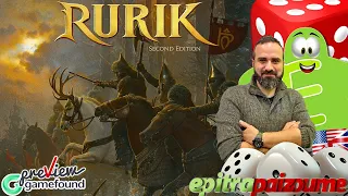 Rurik (Second Edition) - A Preview Video (EN) by Epitrapaizoume