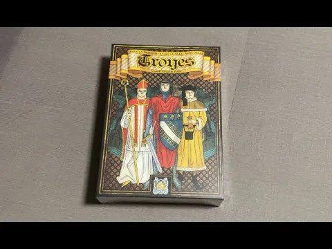 The Discriminating Gamer: Troyes unboxing with Ray
