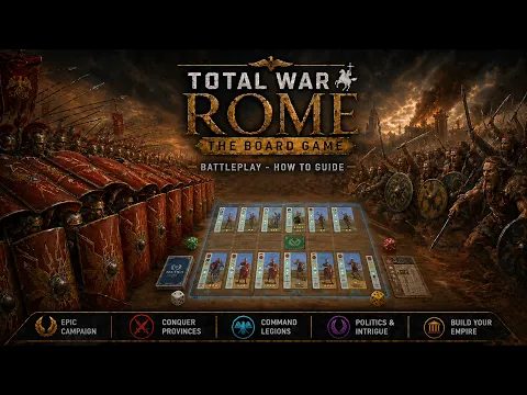 Rome Total War: The Board Game - BattlePlay Expansion Battle Walkthrough
