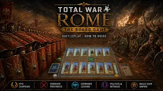 Rome Total War: The Board Game - BattlePlay Expansion Battle Walkthrough