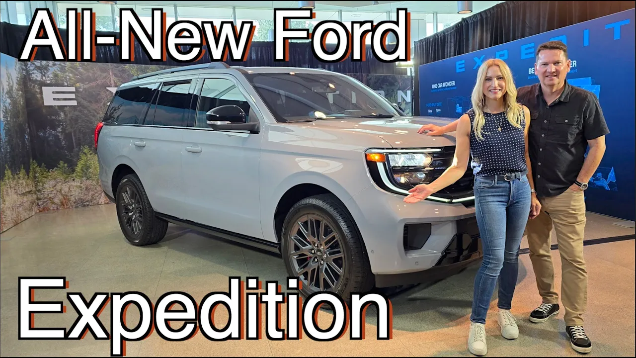 All-New 2025 Ford Expedition first look // Big and bold with great features!