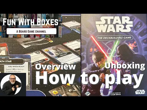 Star Wars The Deck Building Game | Unboxing, Overview, How to Play, Review | Fantasy Flight Games