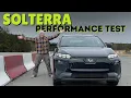 New 2026 Subaru Solterra Acceleration & Braking Performance Test! It's Actually Fast!