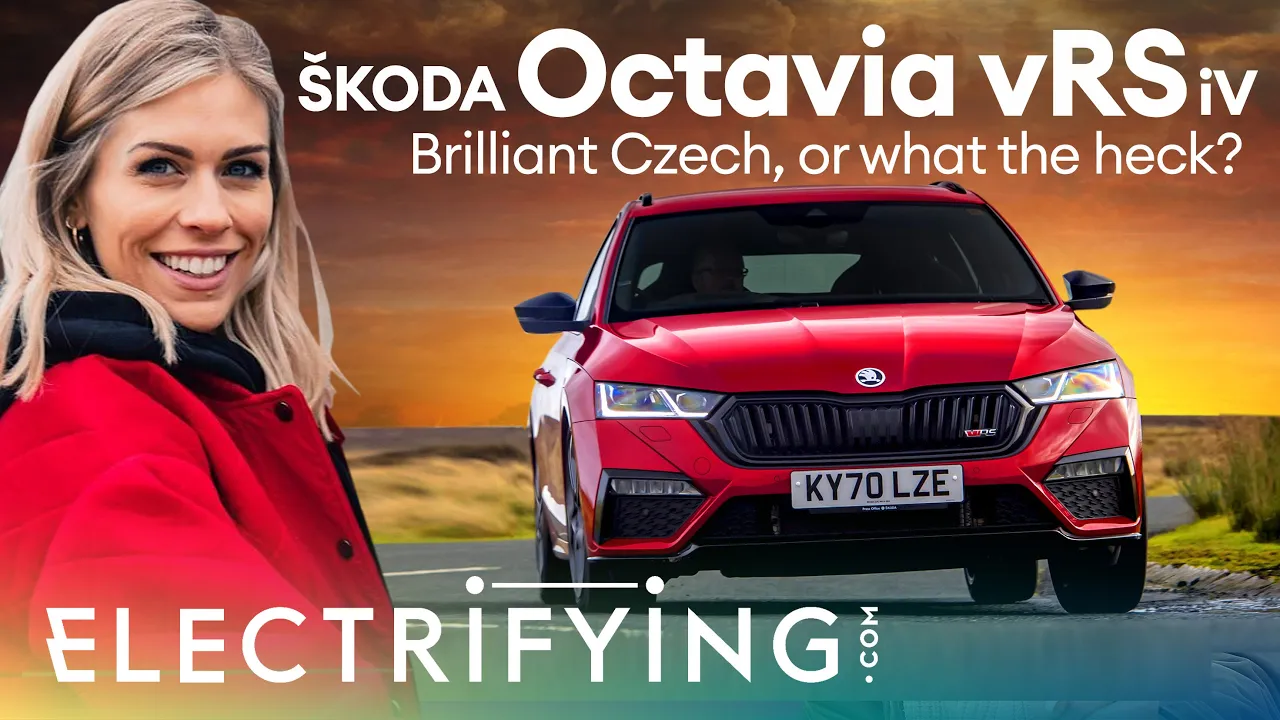 Skoda Octavia vRS iV Estate 2021 review – Brilliant Czech or what the heck? / Electrifying