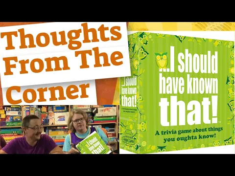 I Should Have Known That! Review