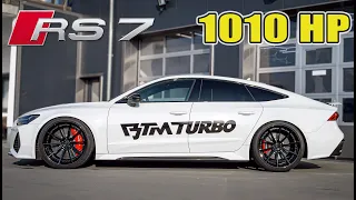 1010HP Audi RS7 C8 BTM TURBO // REVIEW on AUTOBAHN