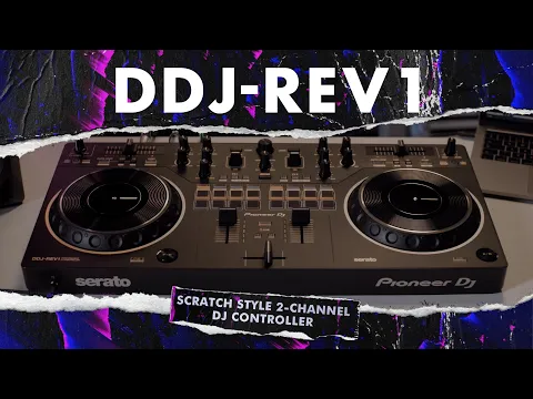 Product video thumbnail for Pioneer DJ DDJ-REV1 Scratch-Style 2-Channel DJ Controller for Serato DJ Lite