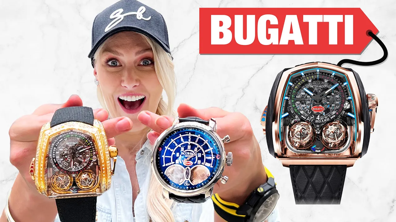 The Twin Turbo Bugatti Watch | Jacob & Co