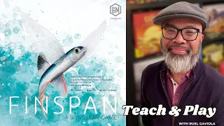 Finspan: Diving into the latest Wingspan reimplementation! Learn the solo game with me!