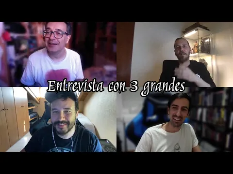 Videocast #23 | Entrevista a los ilustradores David Benzal, Joseph Díaz y Guillem H. Pongiluppi