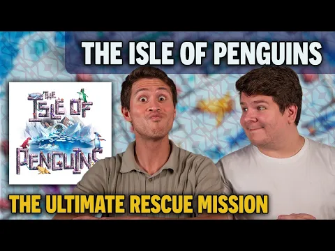 The Isle of Penguins | An Open Drafting Tile Placement Masterpiece | Board Game Kickstarter Preview