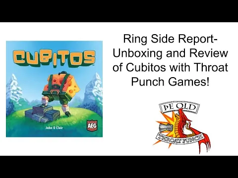 Ring Side Report- Board Game Review of Cubitos