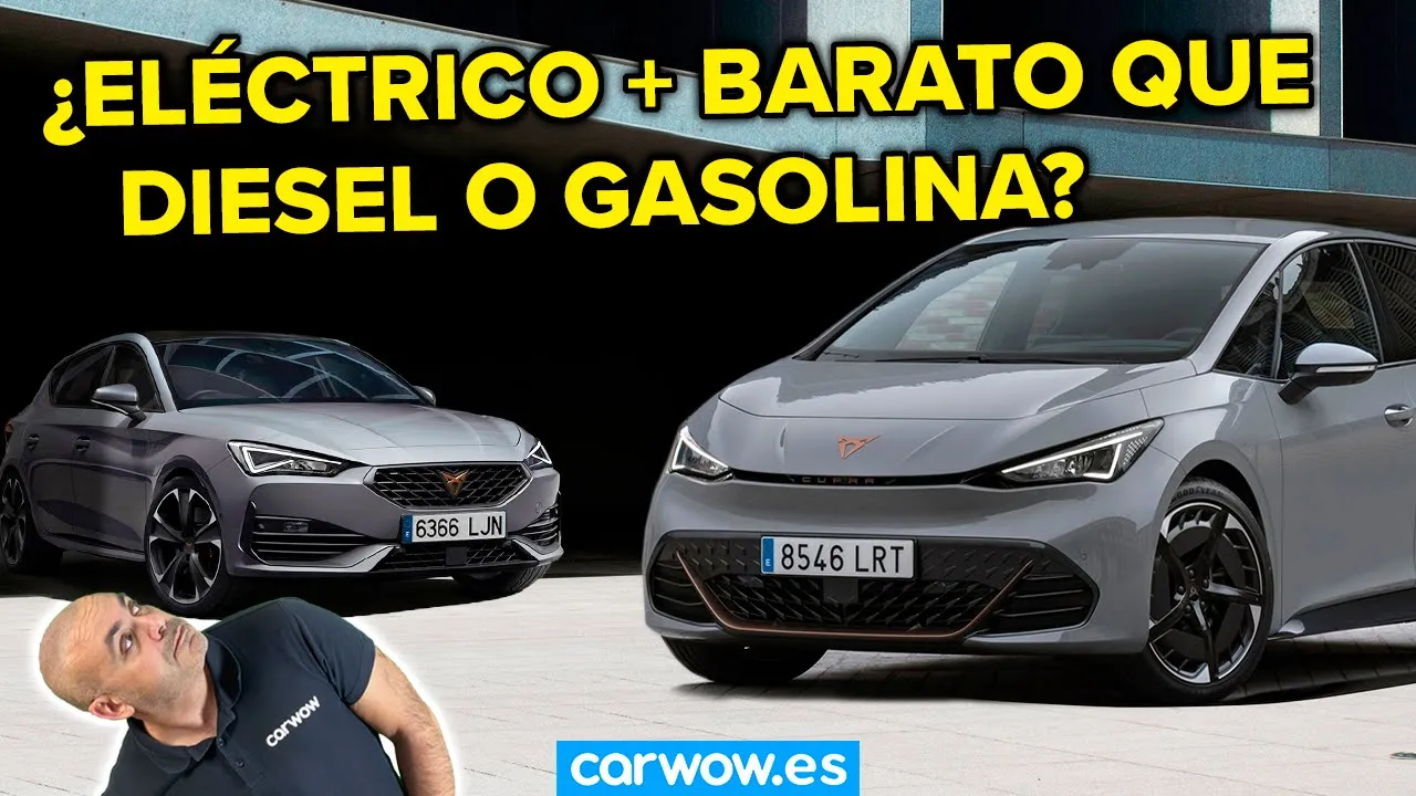 TOP ELÉCTRICOS MÁS BARATOS QUE EL DIÉSEL O GASOLINA EQUIVALENTE