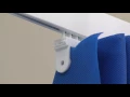 Disposable Curtains External Fast Fit Medium 3600mm x 2000mm - Sand x10 video
