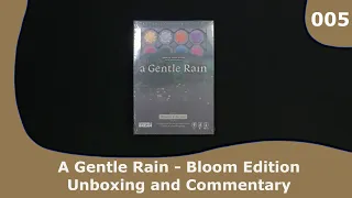 Unboxing A Gentle Rain - Unboxing | 005 | CulBlu Unboxing