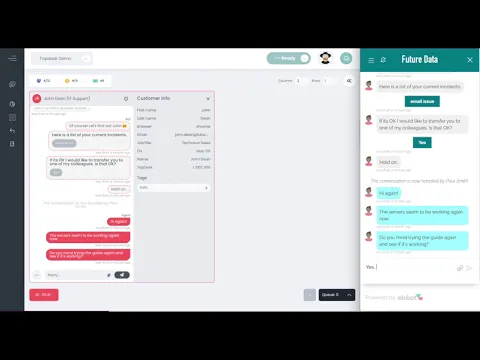 TOPdesk & Ebbot | Integration