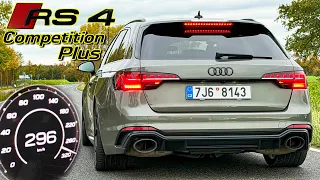 AUDI RS4 COMPETITION PLUS // 0-100 100-200 TOP SPEED & SOUND