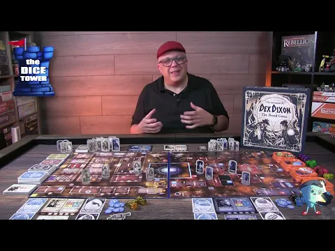 Dice Tower Preview:   The Adventures of Dex Dixon