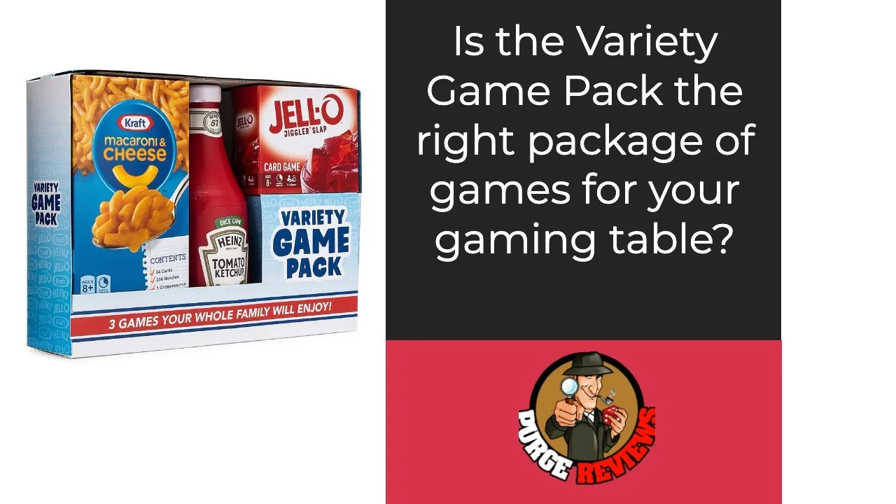 Variety Game Pack by Purge Reviews : Is 3 games for the price 1 a good bargain?
