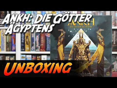 Ankh: Die Götter Ägyptens - Brettspiel Unboxing (CMON/Asmodee)