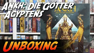 Ankh: Die Götter Ägyptens - Brettspiel Unboxing (CMON/Asmodee)