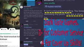 Dark Gate Games Is Bad At Being Unethical : The Void Unveiled: Echoes of Arkham Fake Backer(s)(?)