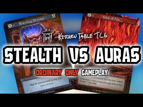 BUDGET Sorcery: Contested Realm GAMEPLAY - Stealth vs Auras