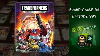 Board Game 101 (EP339) Transformers Deck-building Game - Règles et critique