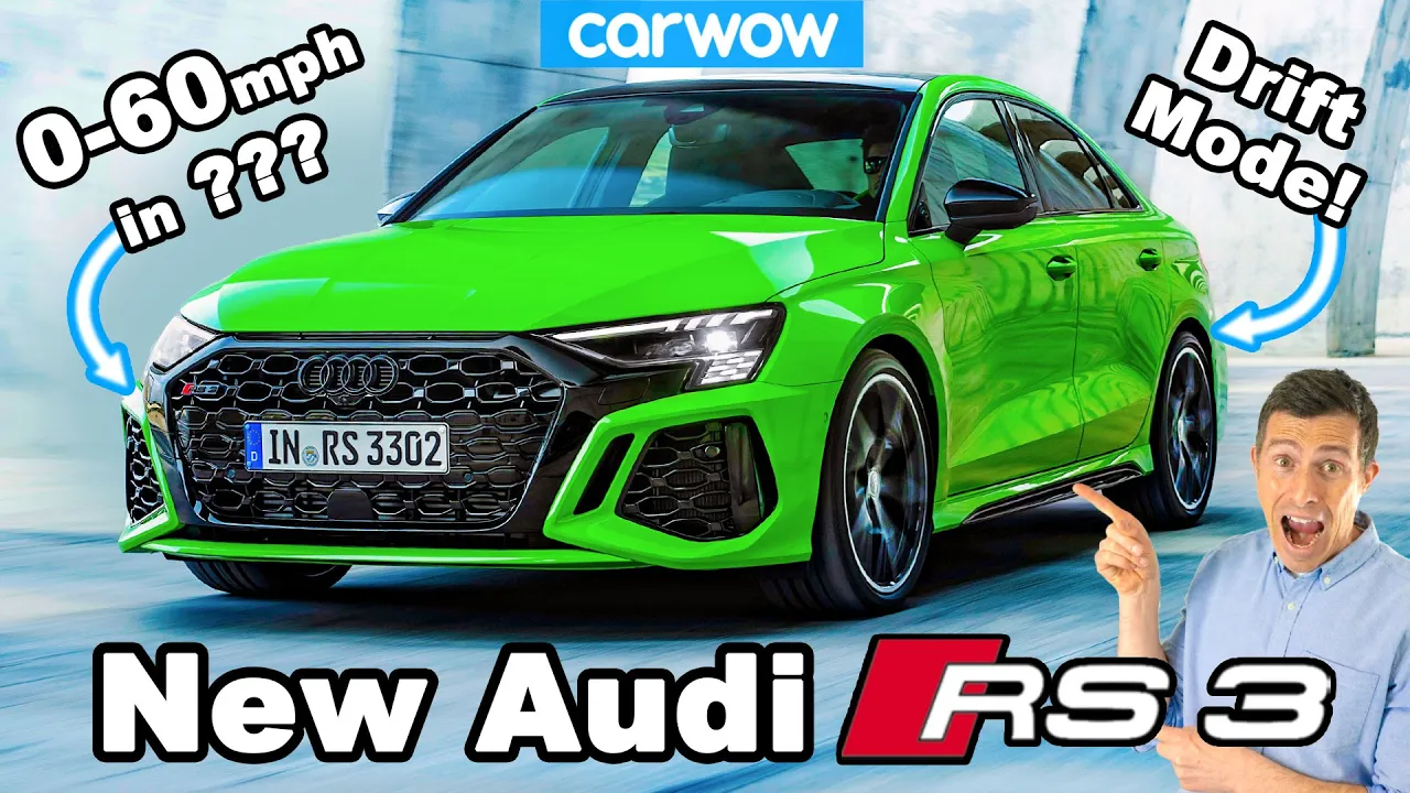 New Audi RS3 - it's quicker than the AMG A45 S!