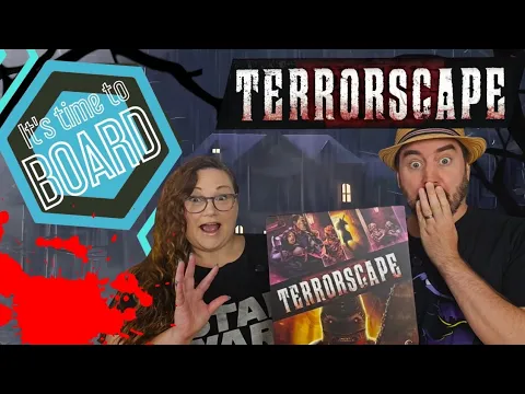 Terrorscape Review - We play this spooky boardgame from IceMakes . Time to Board Game video