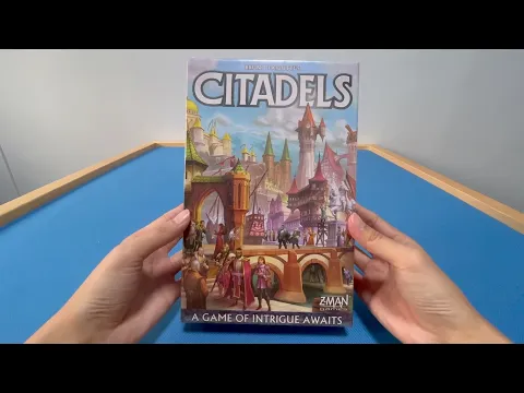 Citadels Board Game (Silent Unboxing)