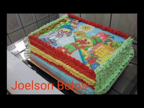 CONFEITANDO BOLO DO PATATI E PATATA - JOELSON BOLOS