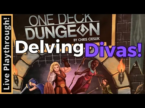 One Deck Dungeon Solo: Gotta Get Down To Get Levelled Up!