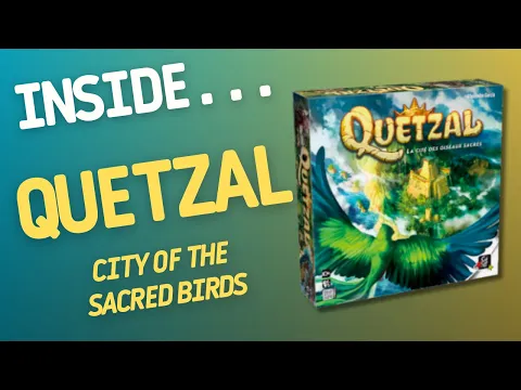 QUETZAL City of the Sacred Birds Board Game | Inside #69