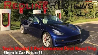 3,000 Miles In A Tesla Model 3 Performance – Redline: Vlog 5