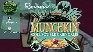Cloak and Meeple: Review | Munchkin CCG (Steve Jackson Games)