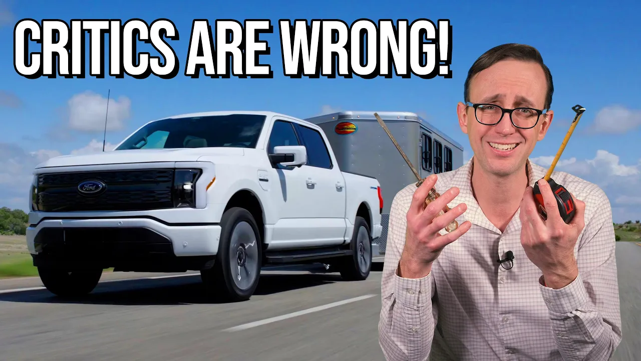 Actually, Ford’s Lightning is GREAT for Towing